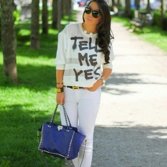 Zara Tell Me Yes sweater
