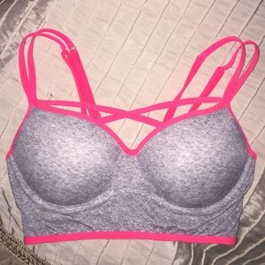 Push-up PINK bralette