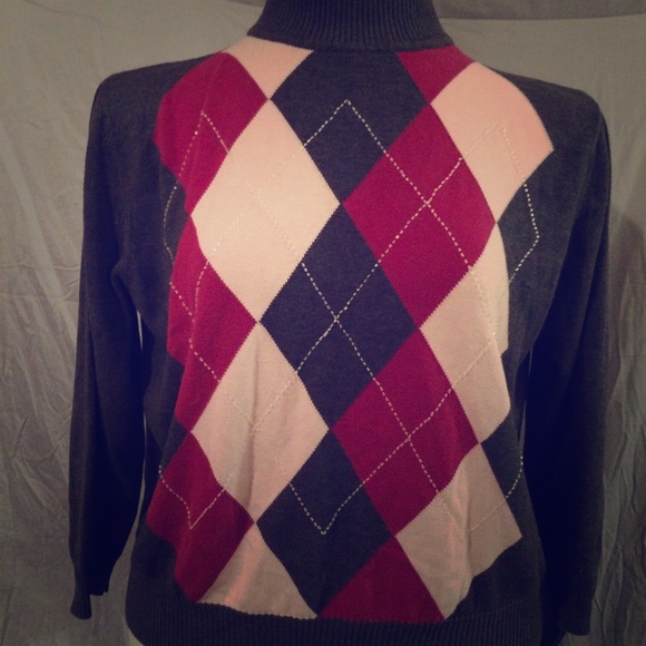 Mock neck sweater