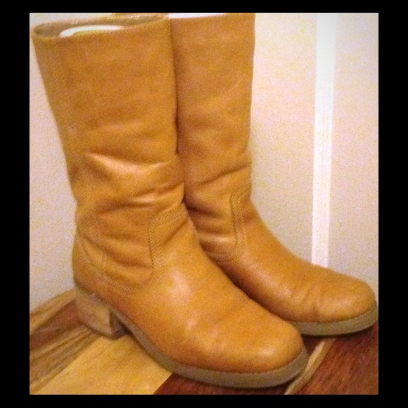 Golden Tan Boots👢👢