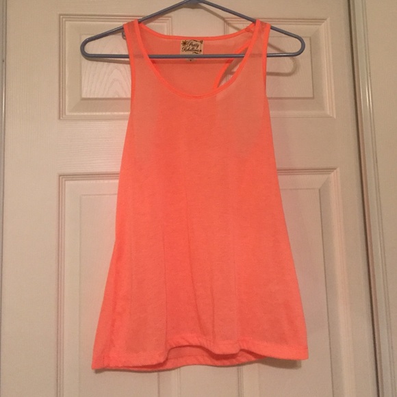 Coral tank top