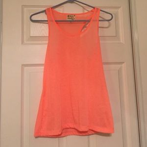 Coral tank top