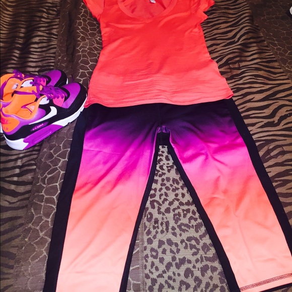 New Nike Air Max!Cute running Legging and Shirt