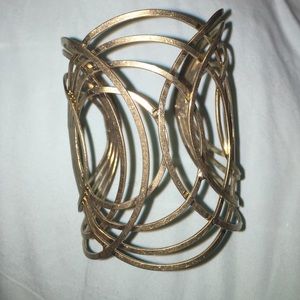 Gold Cuff Bracelet