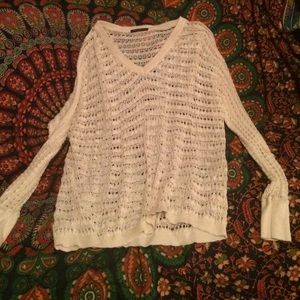 Brandy Melville off white sweater. One size