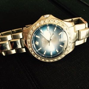 Fossil blue watch price down today