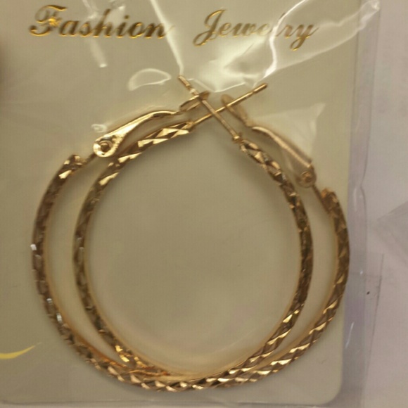 9k gold filled earrings