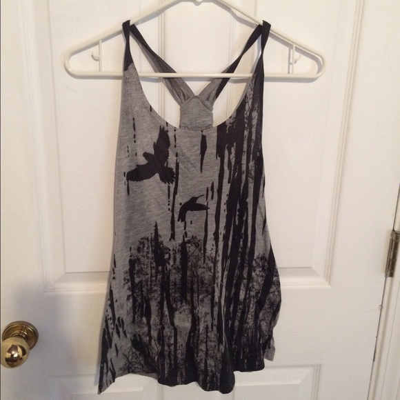 (4 for $40) grey and black tank