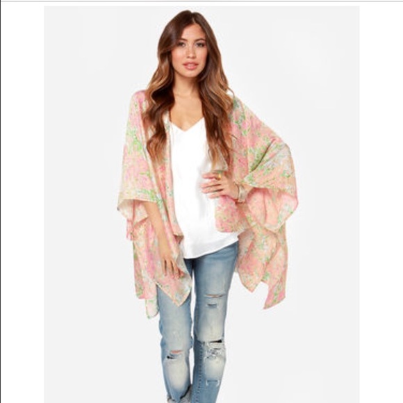Floral kimono