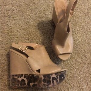 Jessica Simpson wedges