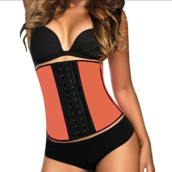 Brand New Tangerine Waist Training Corset