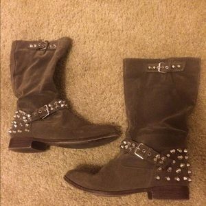Studded boots