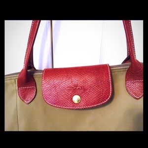 Authentic large longchamp