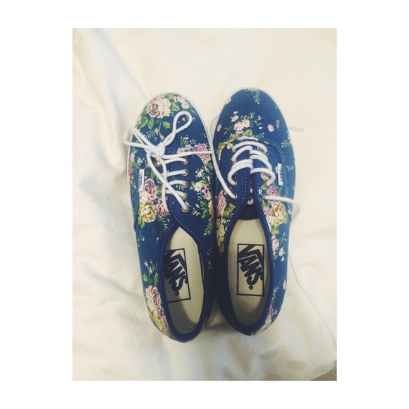 Vans Shoes - Floral vans