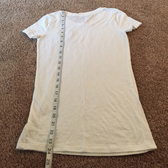 Abercrombie Kids White Graphic Tee Top L - Picture 2 of 4