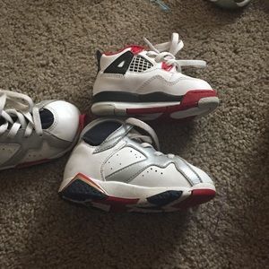 Jordan 7 and Jordan 4 size 6 and size 4