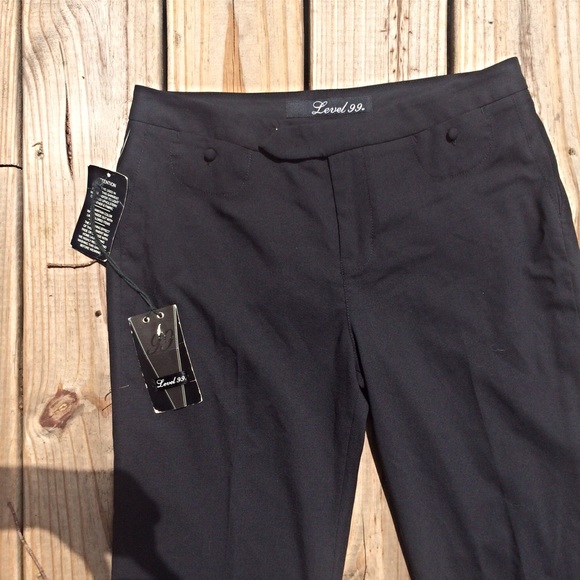 Level 99 Black Slacks - Picture 2 of 3