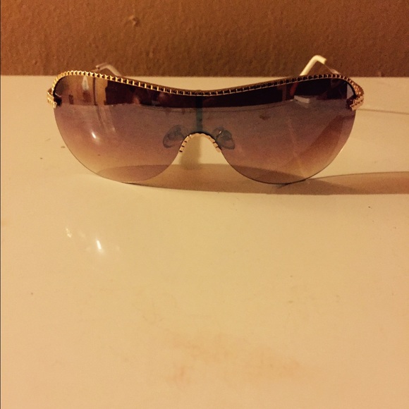 Rocawear Gold rimmed Sunglasses