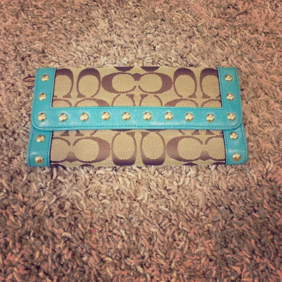 Coach signature wallet