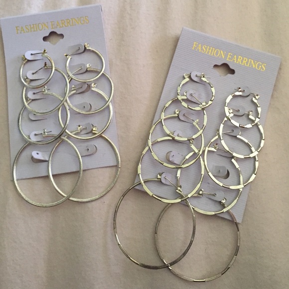 Hoop earrings