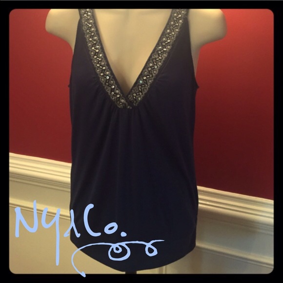 New York & Company Tops - NY&CO Sleeveless V-neck Top XS