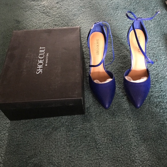 Blue Shoe Cult heels