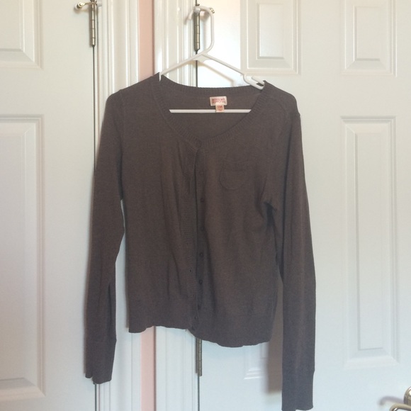 **SOLD** Mossimo Chocolate Brown Cardigan