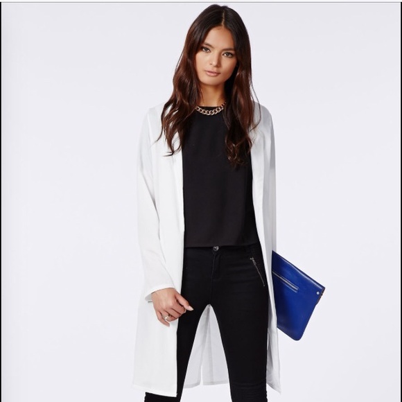 Missguided Lightweight Long Blazer.
