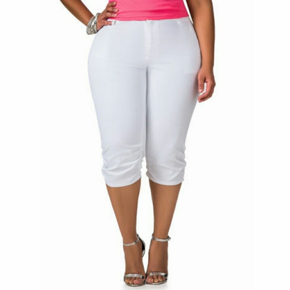 Ruched Capri