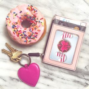 Genuine Leather Card zip wallet💕