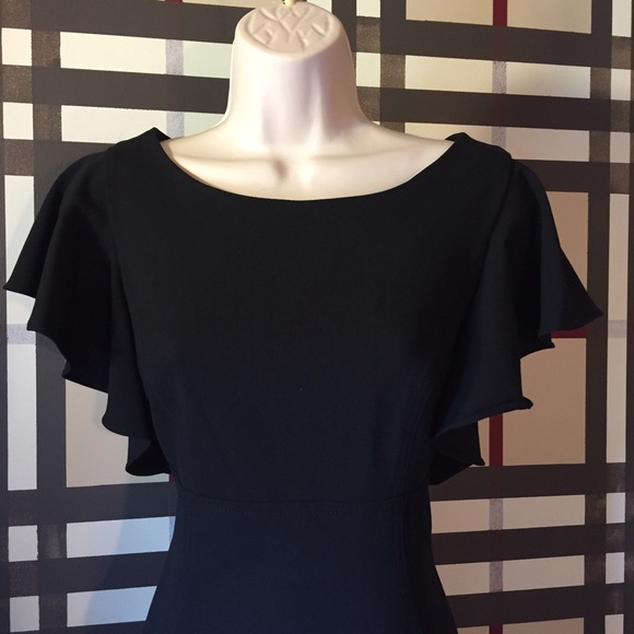 Calvin Klein black dress Sz 8 - Picture 2 of 4