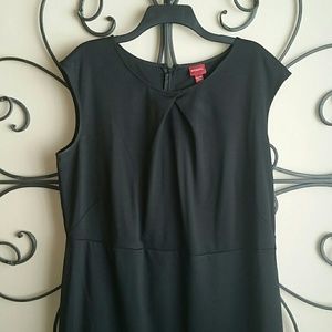 Little Black Cap Sleeved Dress