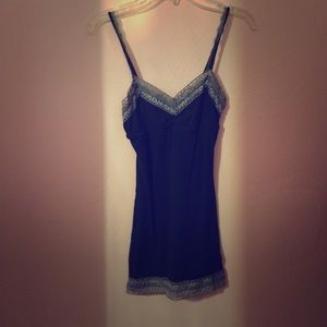 navy blue cami