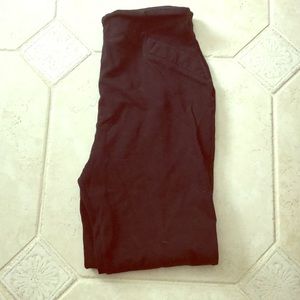 Black high waisted leggings