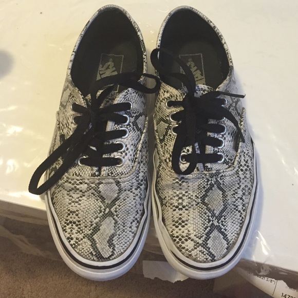 Snakeskin Vans