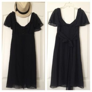 🆕 darling black polka dot dress