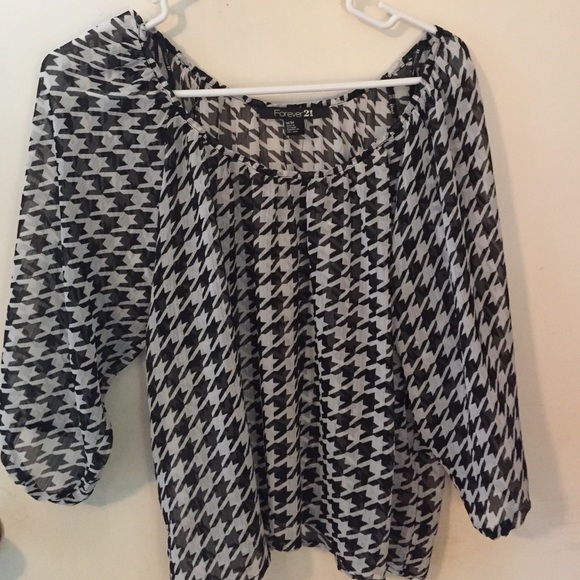 Houndstooth shirt