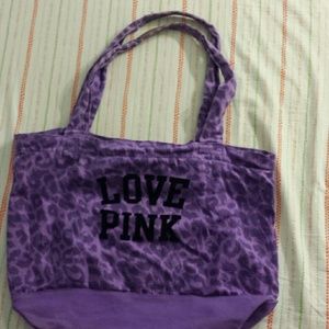 Pink tote