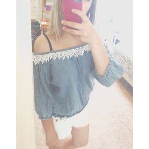 Tumblr Grunge Demin like shirt