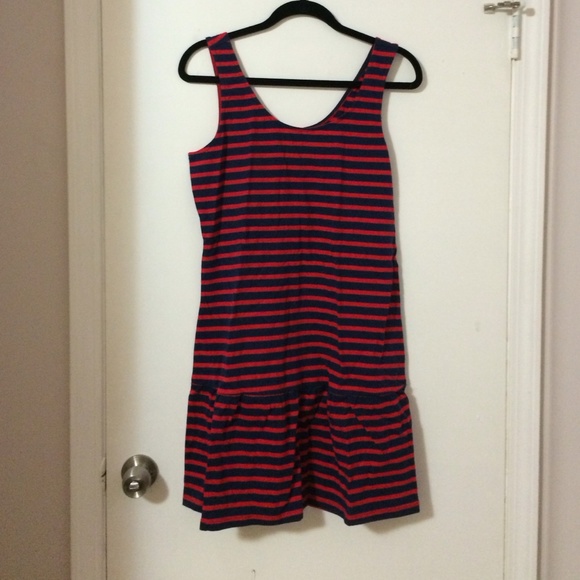 Striped old navy tank dress