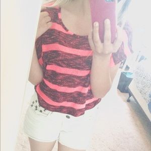 Amazing Neon & Black Crop Top