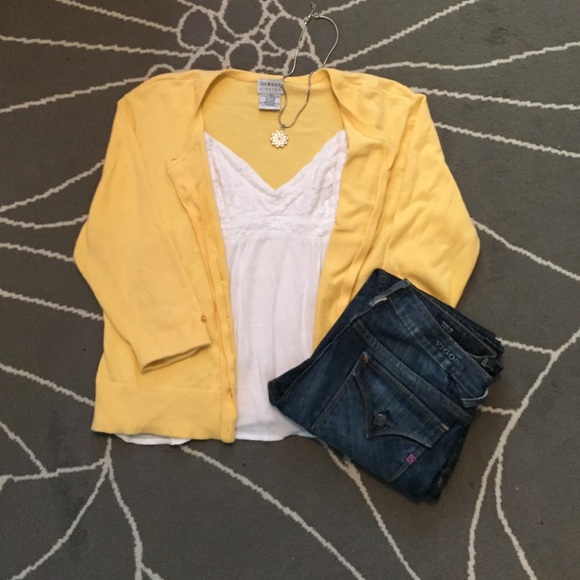 ☀️Yellow Cardigan☀️