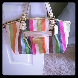 Coach Poppy Legacy Rocker Bag