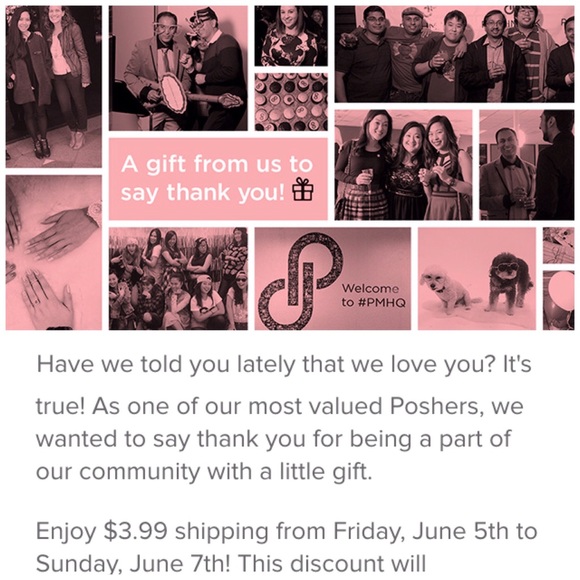 A SPECIAL THANK YOU - 3.99 Shipping