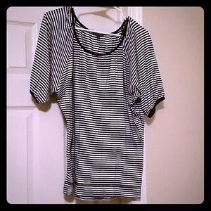 Express batwing top size medium