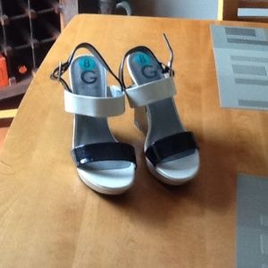 G by Guess patent leather wedge!!!