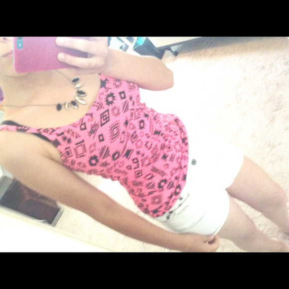 Aztec Pink Top
