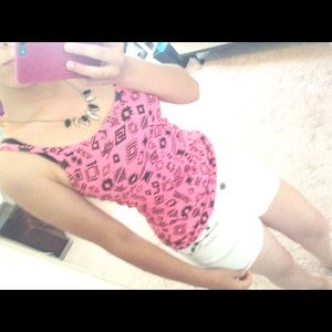 Aztec Pink Top