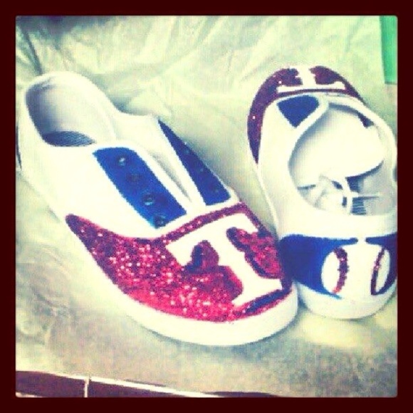 TEXAS RANGERS CUSTOM SHOES