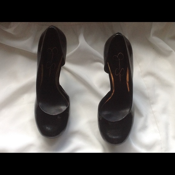 Sold.  Jessica Simpson  black size 6 shoes